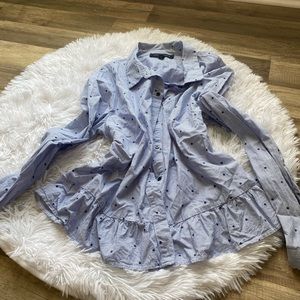 Tommy Hilfiger size large long sleeve blouse.